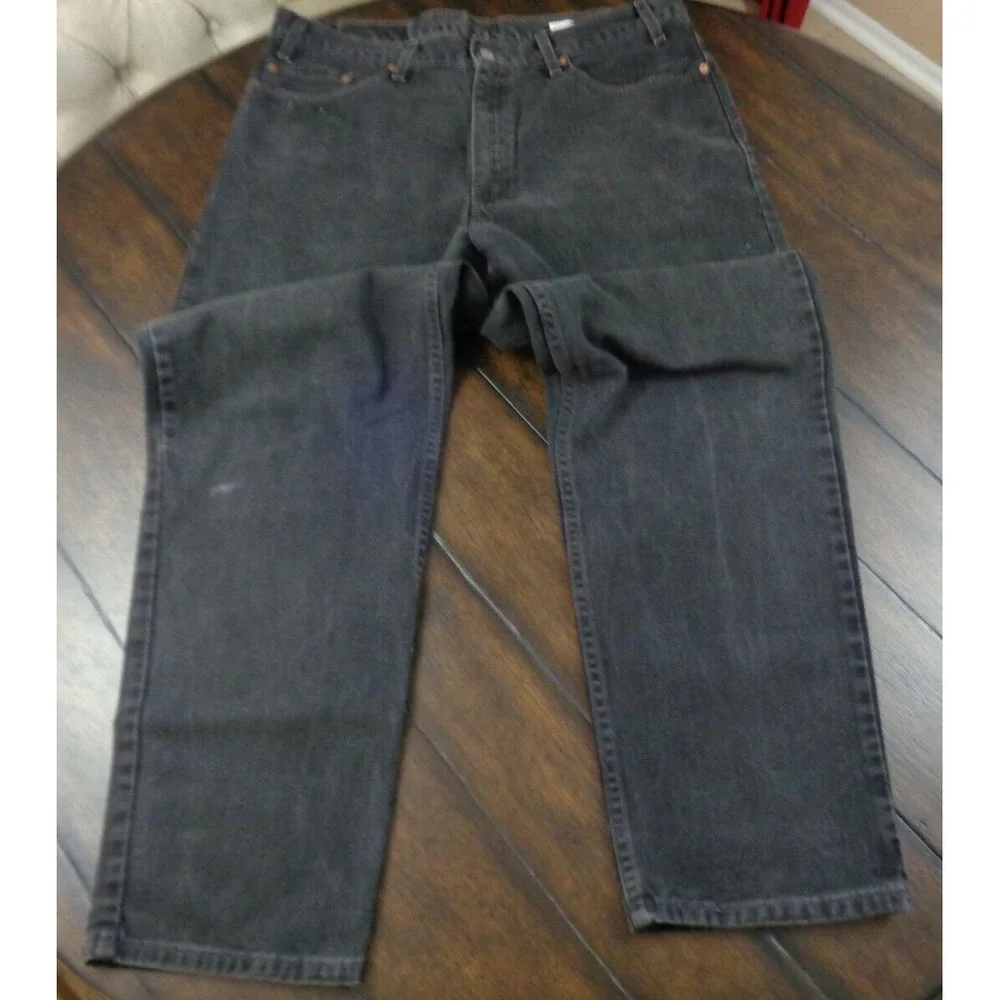Levis 550 38x32 Relaxed Fit Vtg‎ Black USA Vintage